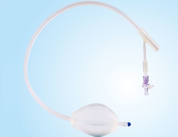 Disposable postpartum hemostatic balloon